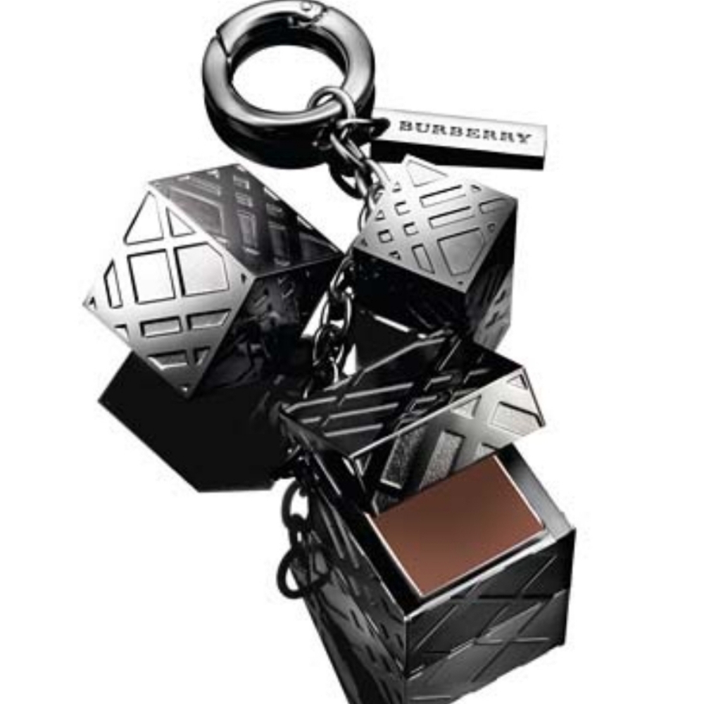 🖤🩶Burberry Beauty Lip Cube Nova Check Bag Charm🩶🖤